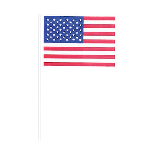 2.5&#x22; Patriotic American Flag Toothpicks, 360ct.